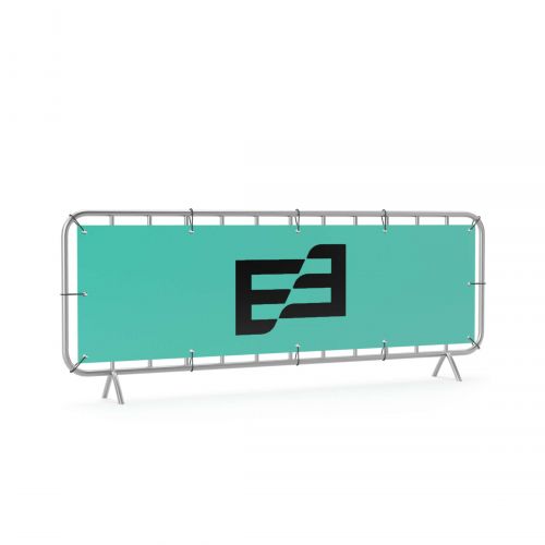 Banner für Absperrgitter